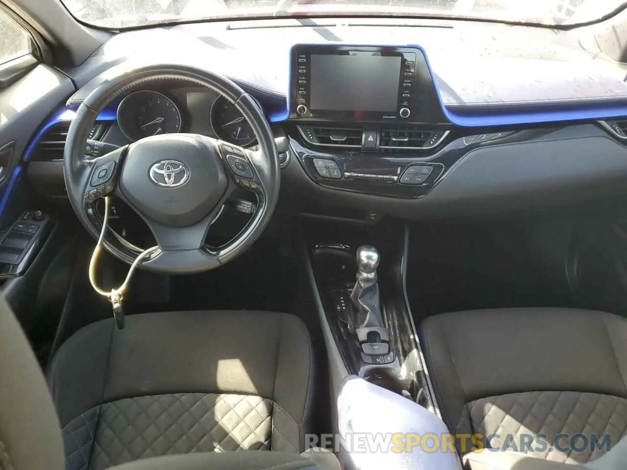 8 Photograph of a damaged car JTNKHMBX2M1099953 TOYOTA C-HR 2021
