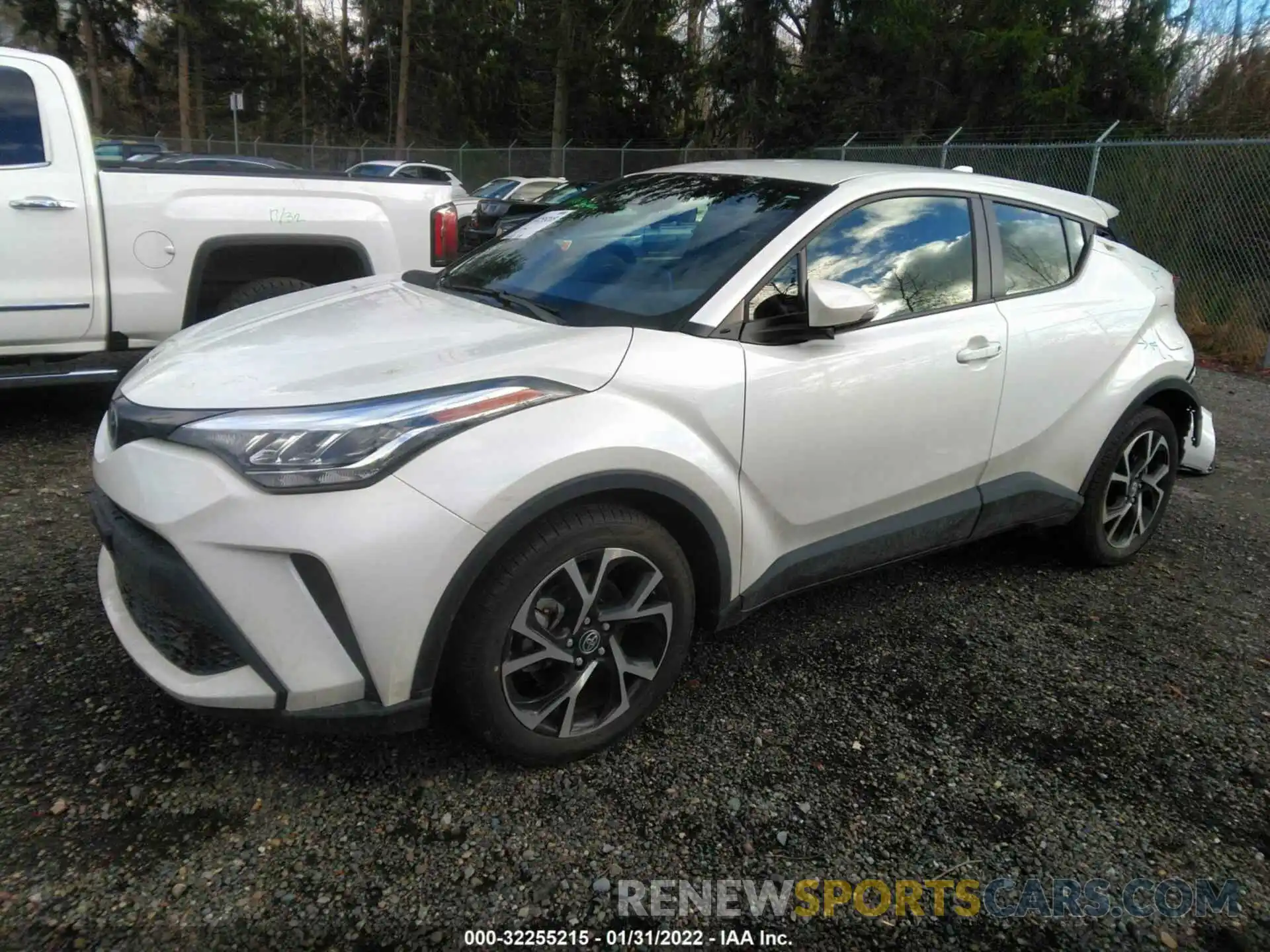 2 Photograph of a damaged car JTNKHMBX2M1102740 TOYOTA C-HR 2021