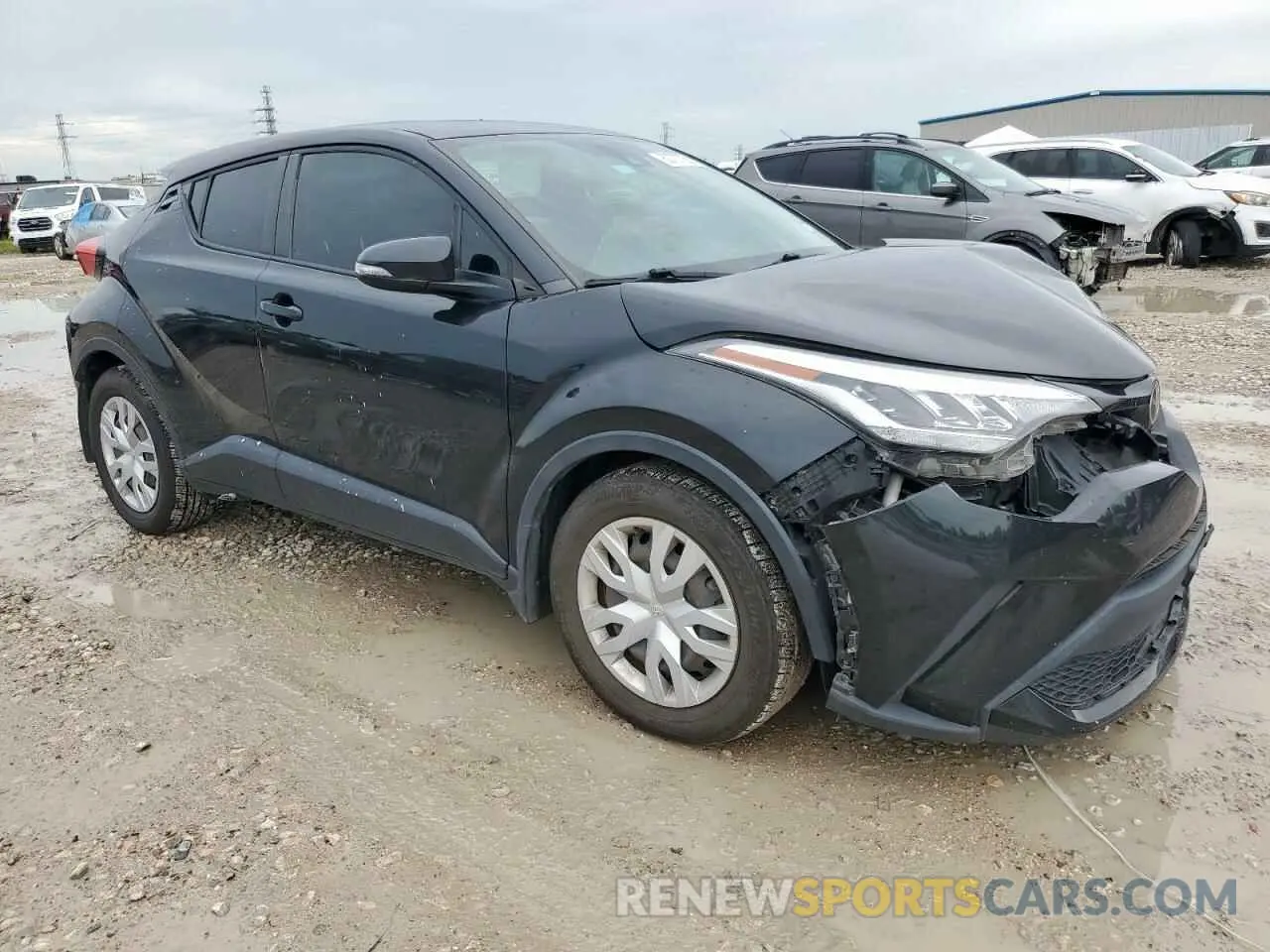 4 Photograph of a damaged car JTNKHMBX2M1104651 TOYOTA C-HR 2021
