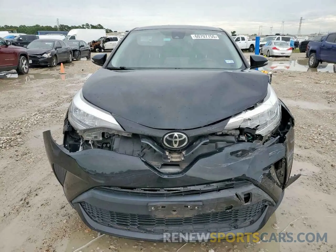 5 Photograph of a damaged car JTNKHMBX2M1104651 TOYOTA C-HR 2021