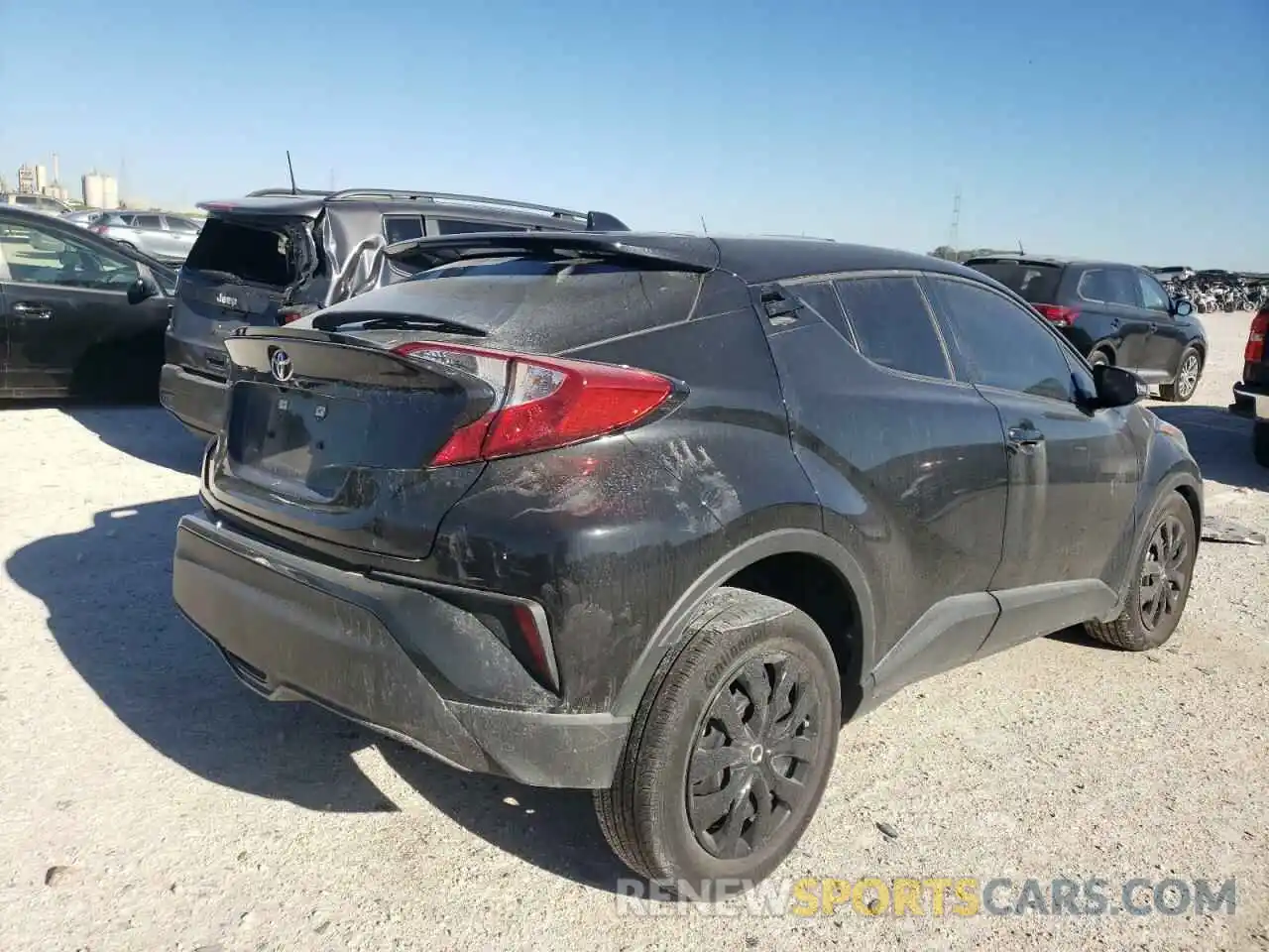 4 Photograph of a damaged car JTNKHMBX2M1105380 TOYOTA C-HR 2021