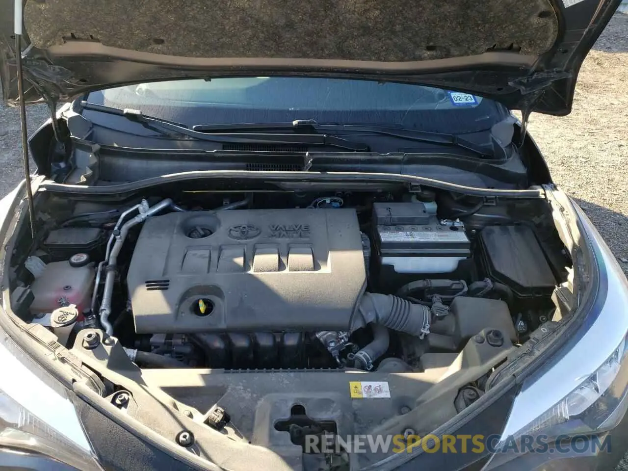 12 Photograph of a damaged car JTNKHMBX2M1105525 TOYOTA C-HR 2021