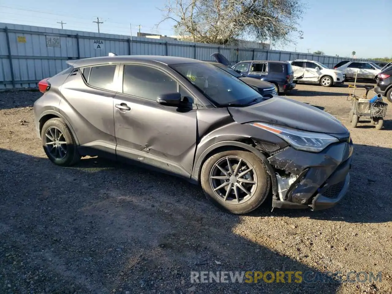 4 Photograph of a damaged car JTNKHMBX2M1105525 TOYOTA C-HR 2021