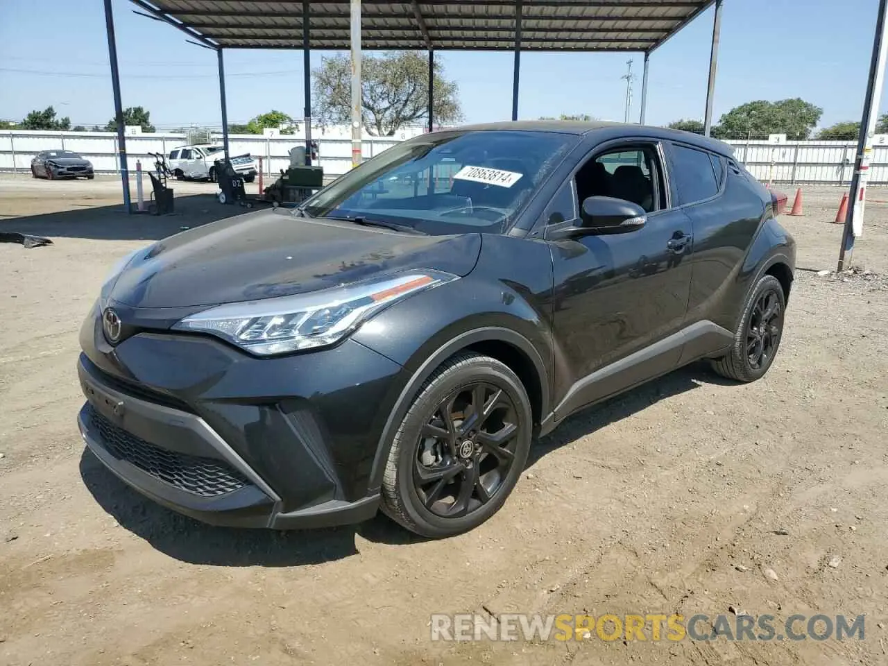 1 Photograph of a damaged car JTNKHMBX2M1109204 TOYOTA C-HR 2021