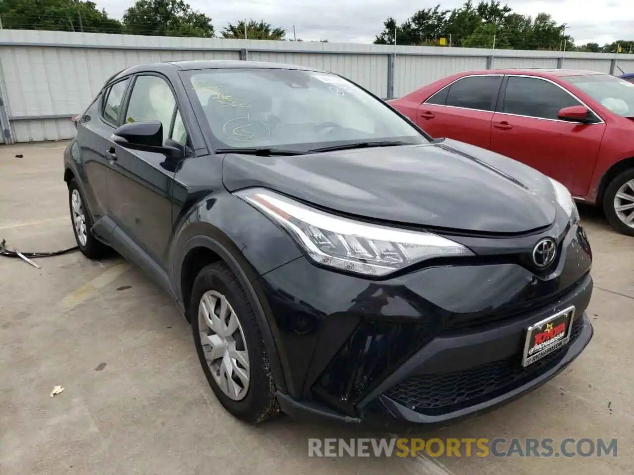 1 Photograph of a damaged car JTNKHMBX2M1112278 TOYOTA C-HR 2021