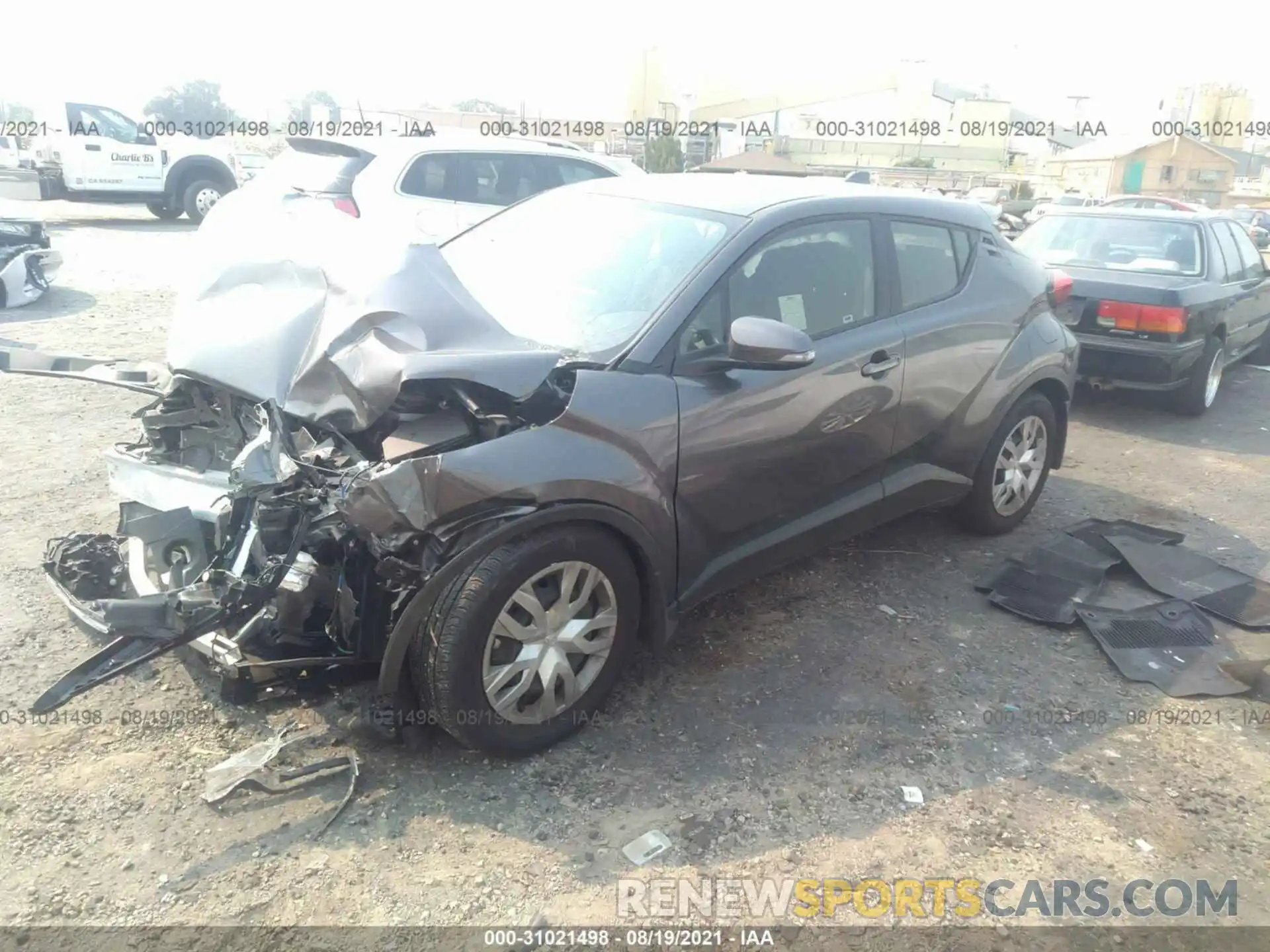 2 Photograph of a damaged car JTNKHMBX2M1115116 TOYOTA C-HR 2021