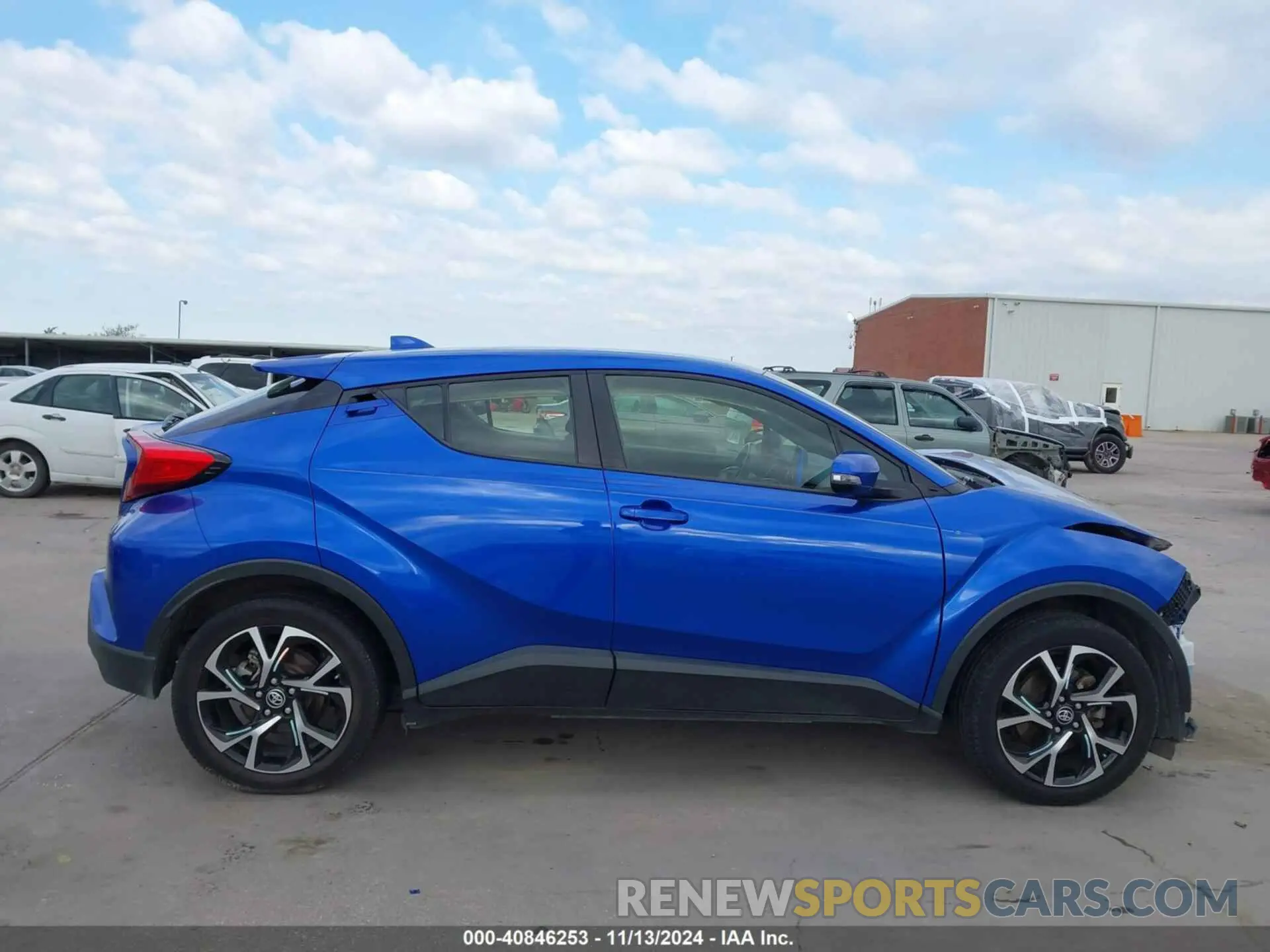 14 Photograph of a damaged car JTNKHMBX2M1116993 TOYOTA C-HR 2021