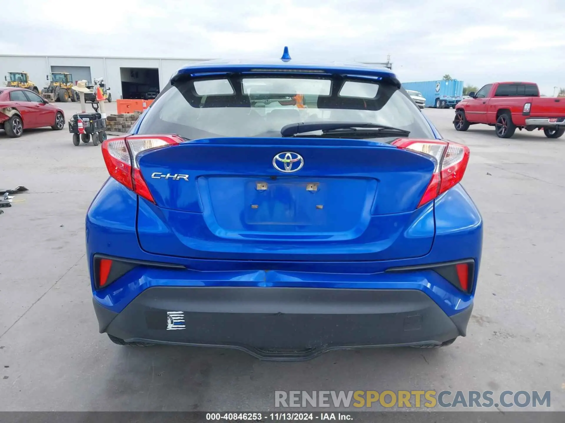 17 Photograph of a damaged car JTNKHMBX2M1116993 TOYOTA C-HR 2021