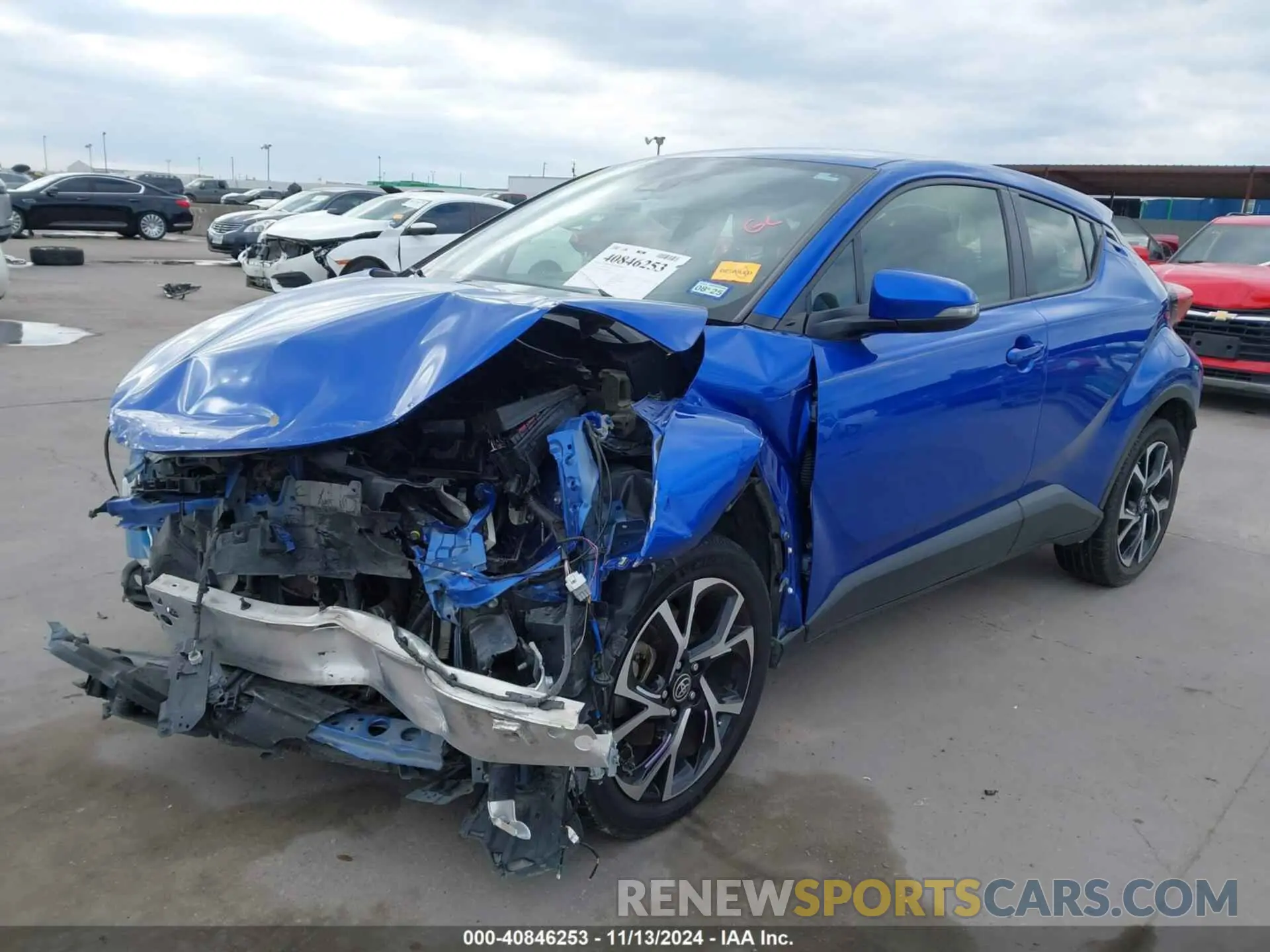 2 Photograph of a damaged car JTNKHMBX2M1116993 TOYOTA C-HR 2021