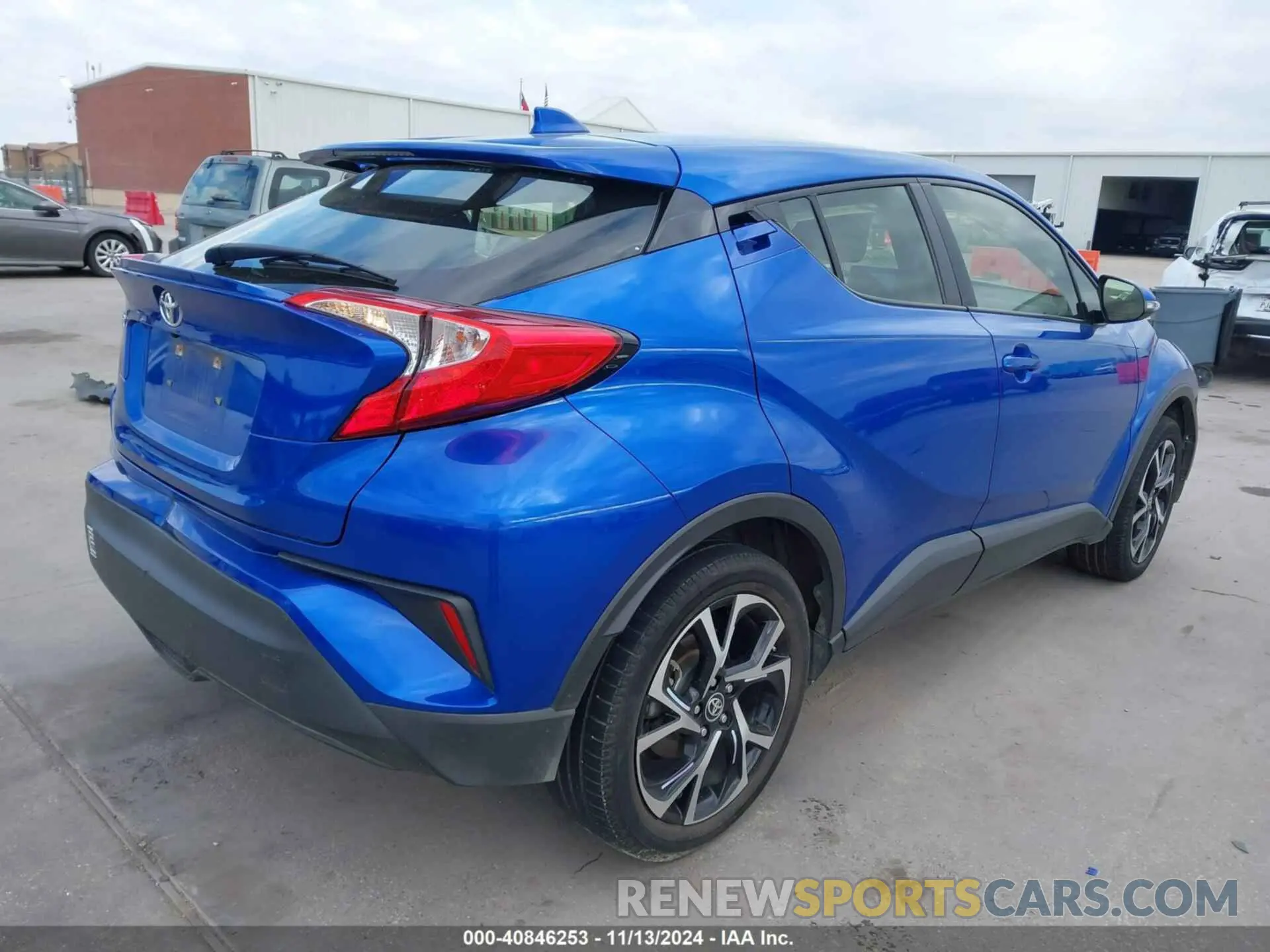 4 Photograph of a damaged car JTNKHMBX2M1116993 TOYOTA C-HR 2021