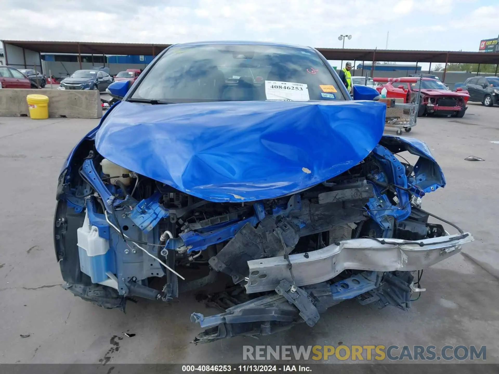 6 Photograph of a damaged car JTNKHMBX2M1116993 TOYOTA C-HR 2021