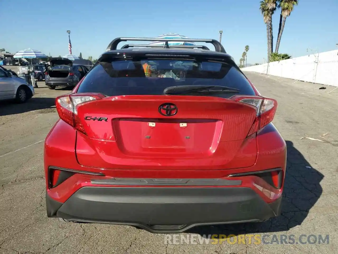 6 Photograph of a damaged car JTNKHMBX2M1117044 TOYOTA C-HR 2021