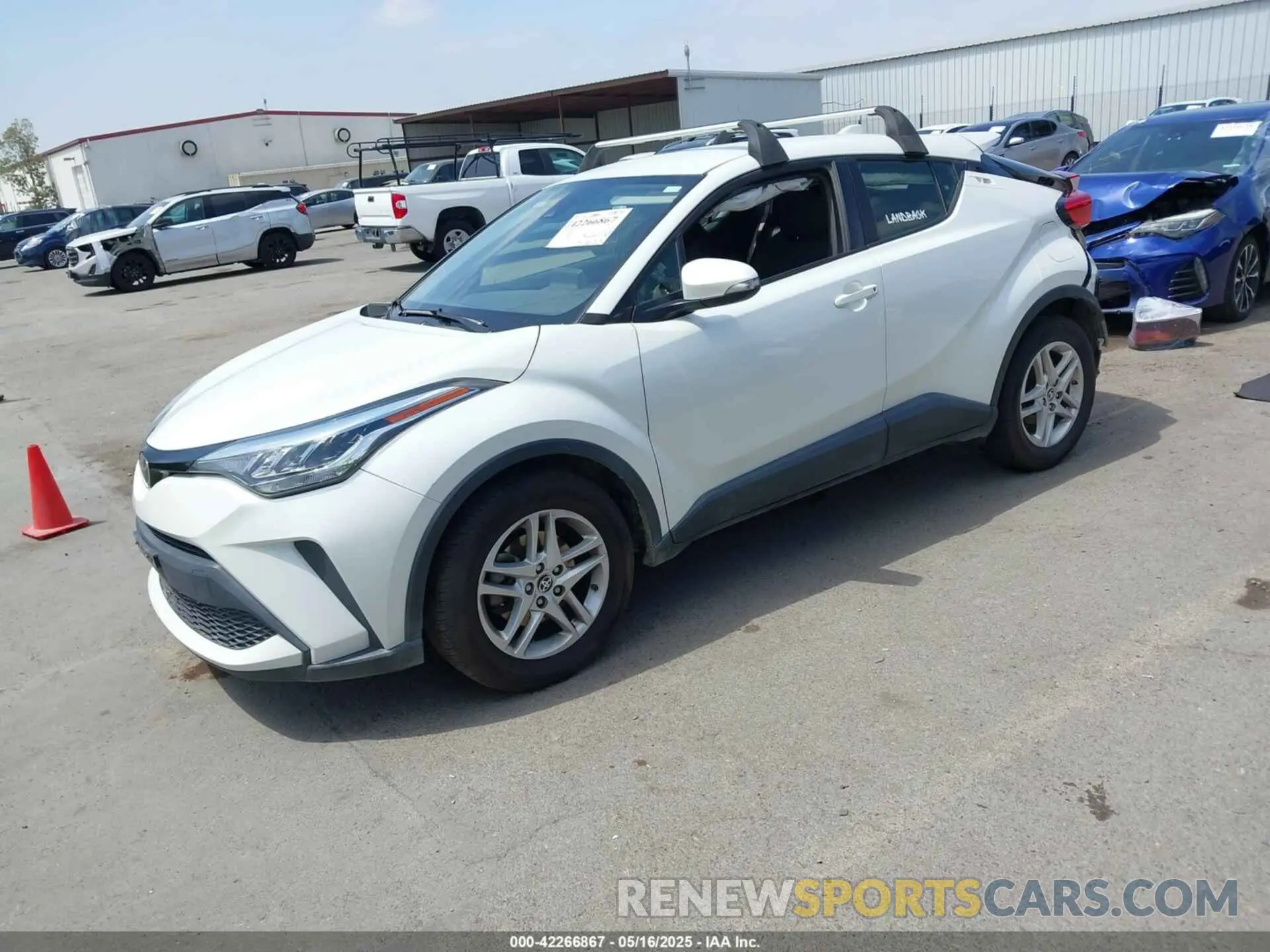 2 Photograph of a damaged car JTNKHMBX2M1118467 TOYOTA C-HR 2021