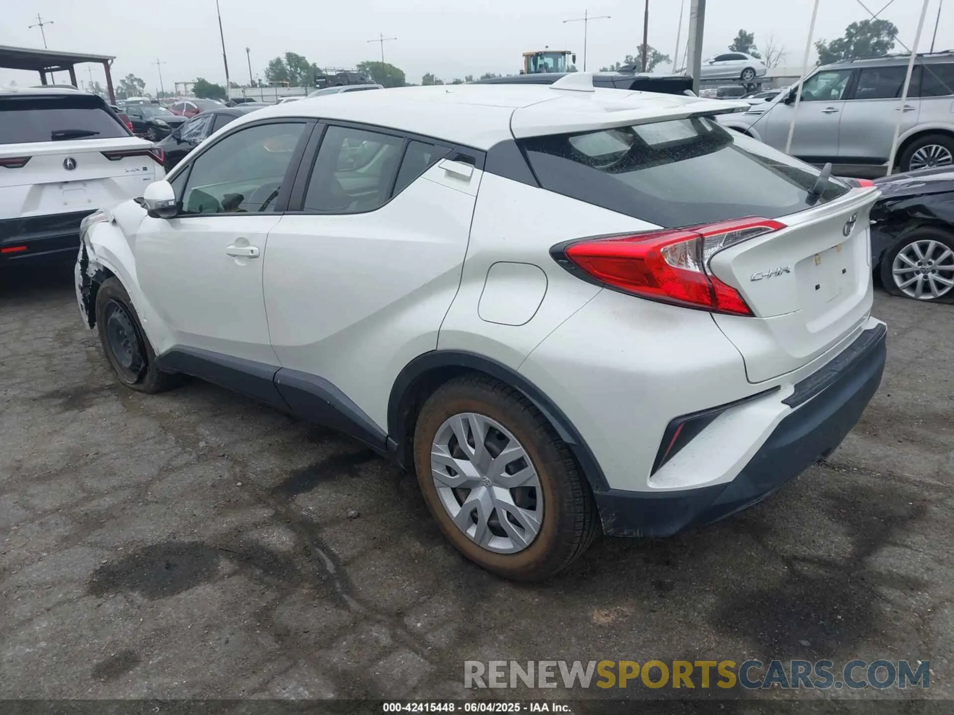 3 Photograph of a damaged car JTNKHMBX2M1119196 TOYOTA C-HR 2021
