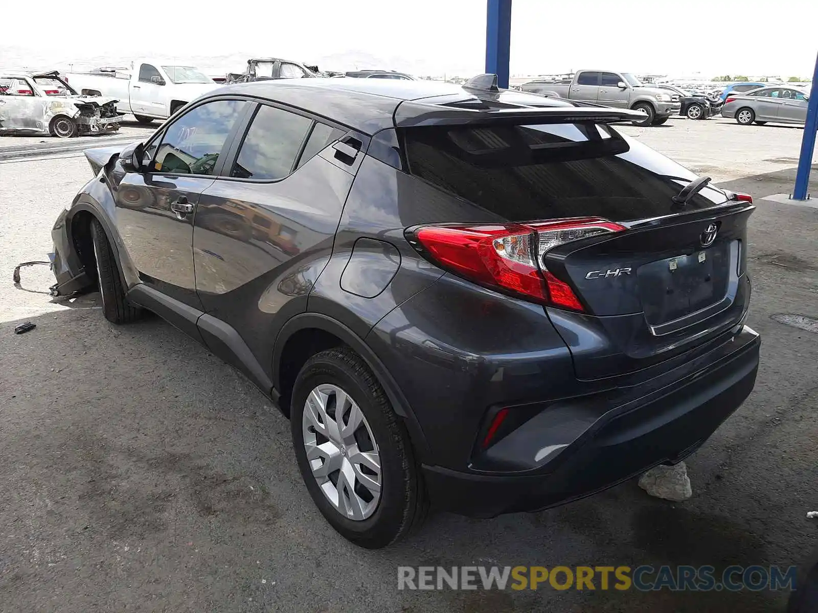 3 Photograph of a damaged car JTNKHMBX2M1121109 TOYOTA C-HR 2021