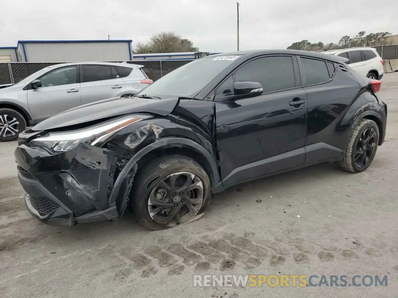 1 Photograph of a damaged car JTNKHMBX2M1128772 TOYOTA C-HR 2021