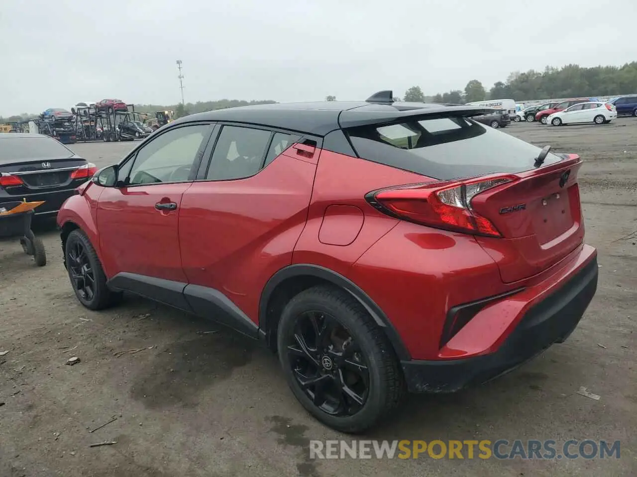 2 Photograph of a damaged car JTNKHMBX2M1129128 TOYOTA C-HR 2021