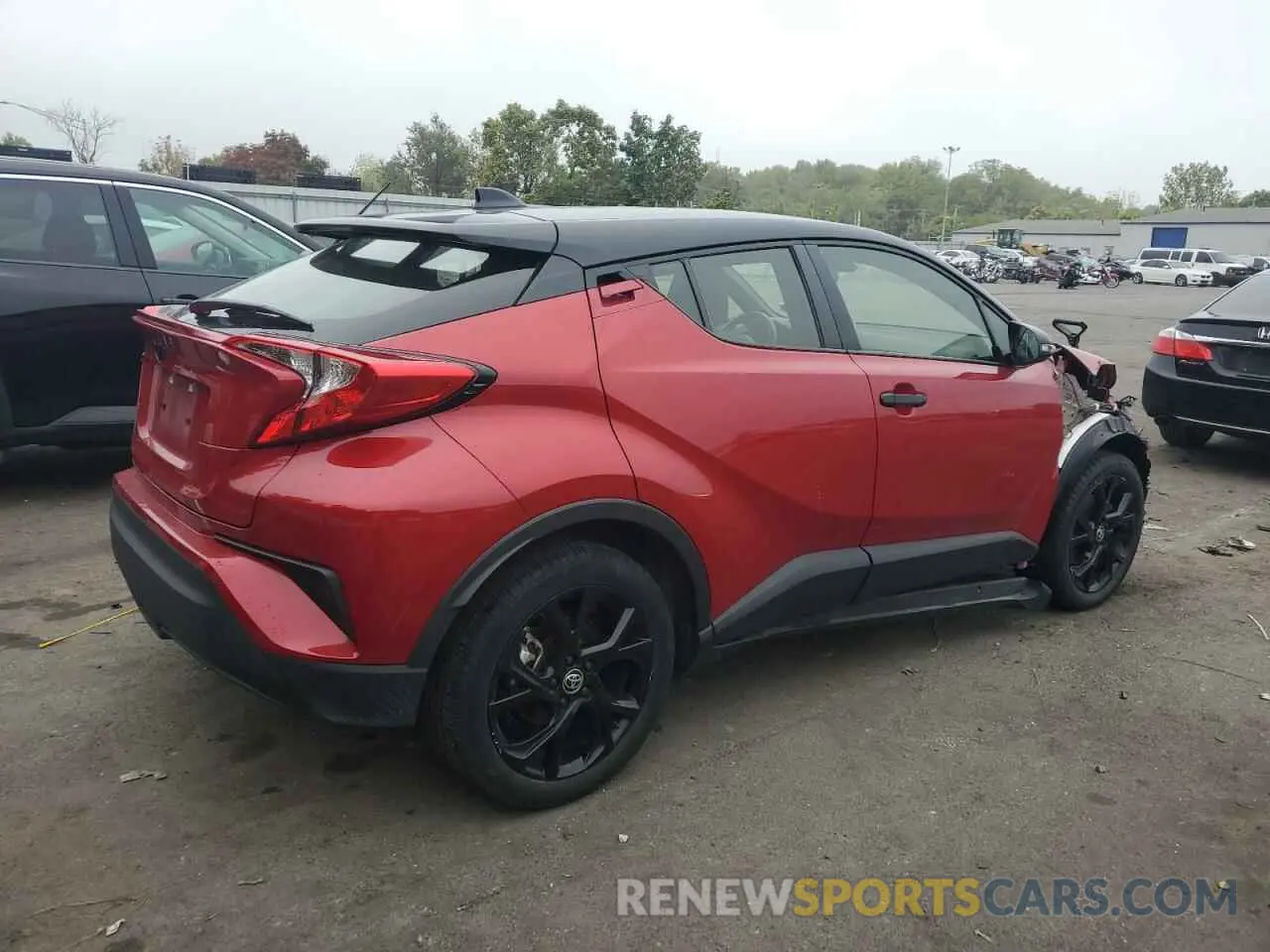 3 Photograph of a damaged car JTNKHMBX2M1129128 TOYOTA C-HR 2021