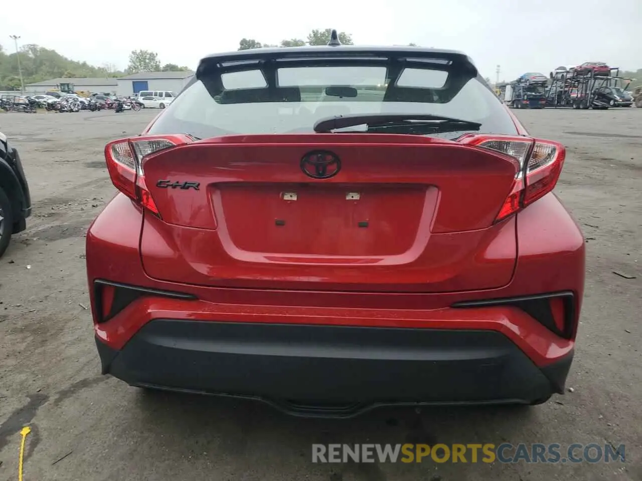6 Photograph of a damaged car JTNKHMBX2M1129128 TOYOTA C-HR 2021