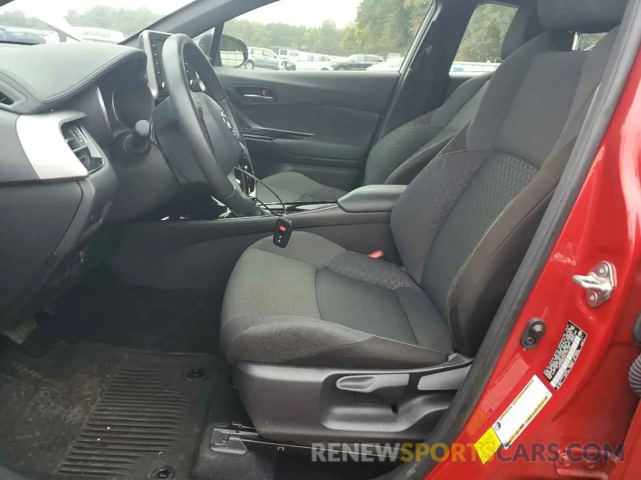 7 Photograph of a damaged car JTNKHMBX2M1129128 TOYOTA C-HR 2021