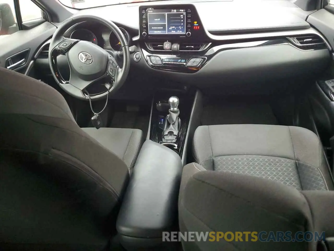 8 Photograph of a damaged car JTNKHMBX2M1129128 TOYOTA C-HR 2021