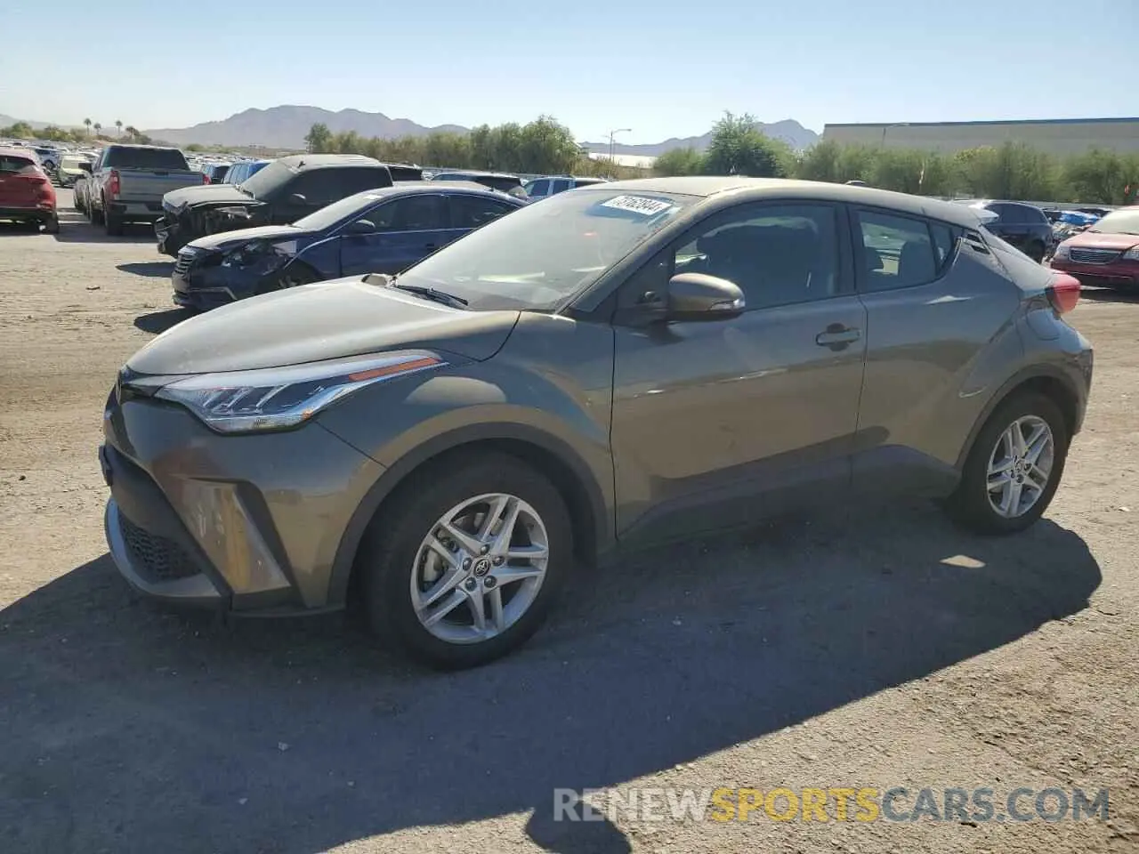 1 Photograph of a damaged car JTNKHMBX3M1094549 TOYOTA C-HR 2021