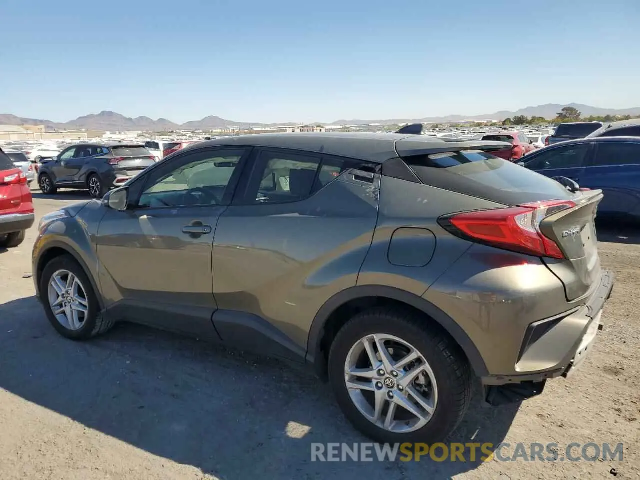 2 Photograph of a damaged car JTNKHMBX3M1094549 TOYOTA C-HR 2021