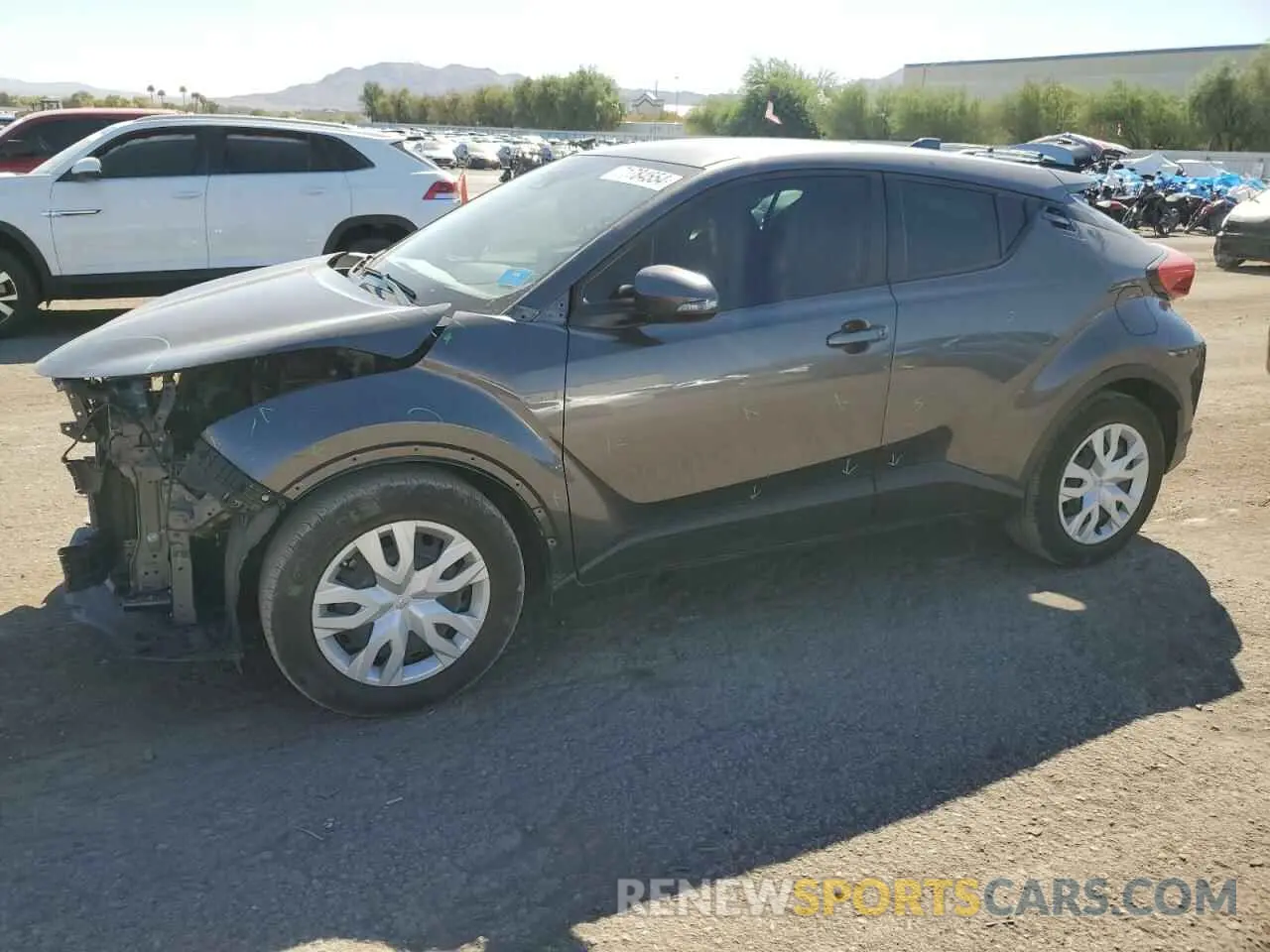 1 Photograph of a damaged car JTNKHMBX3M1098889 TOYOTA C-HR 2021