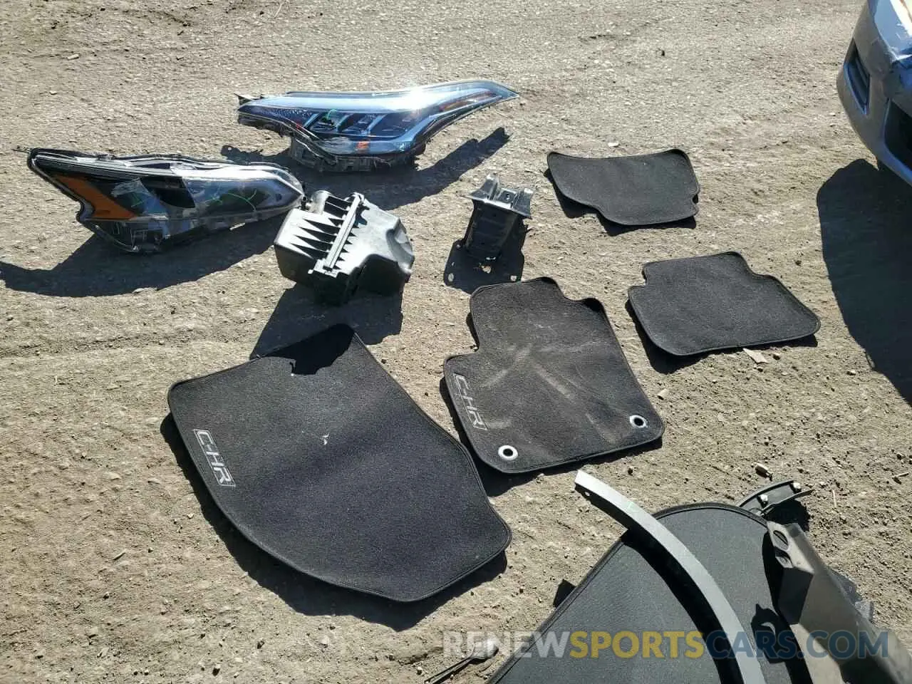 12 Photograph of a damaged car JTNKHMBX3M1098889 TOYOTA C-HR 2021