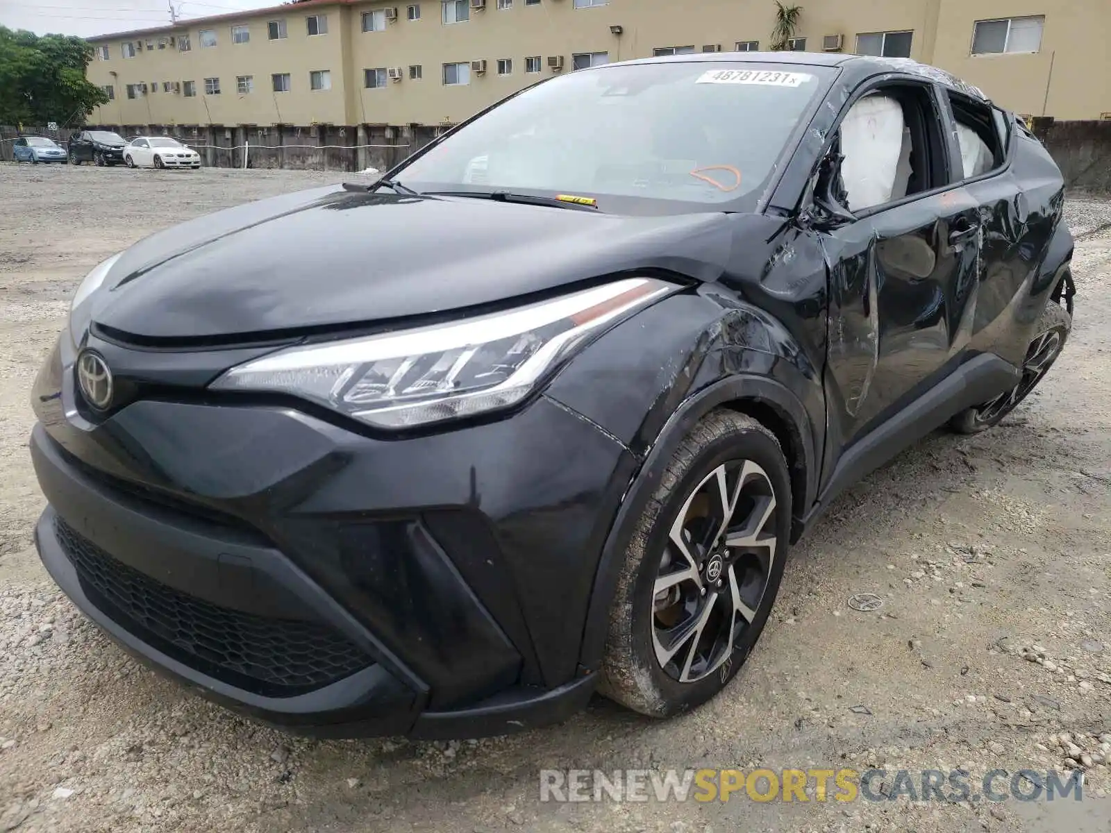 2 Photograph of a damaged car JTNKHMBX3M1099203 TOYOTA C-HR 2021