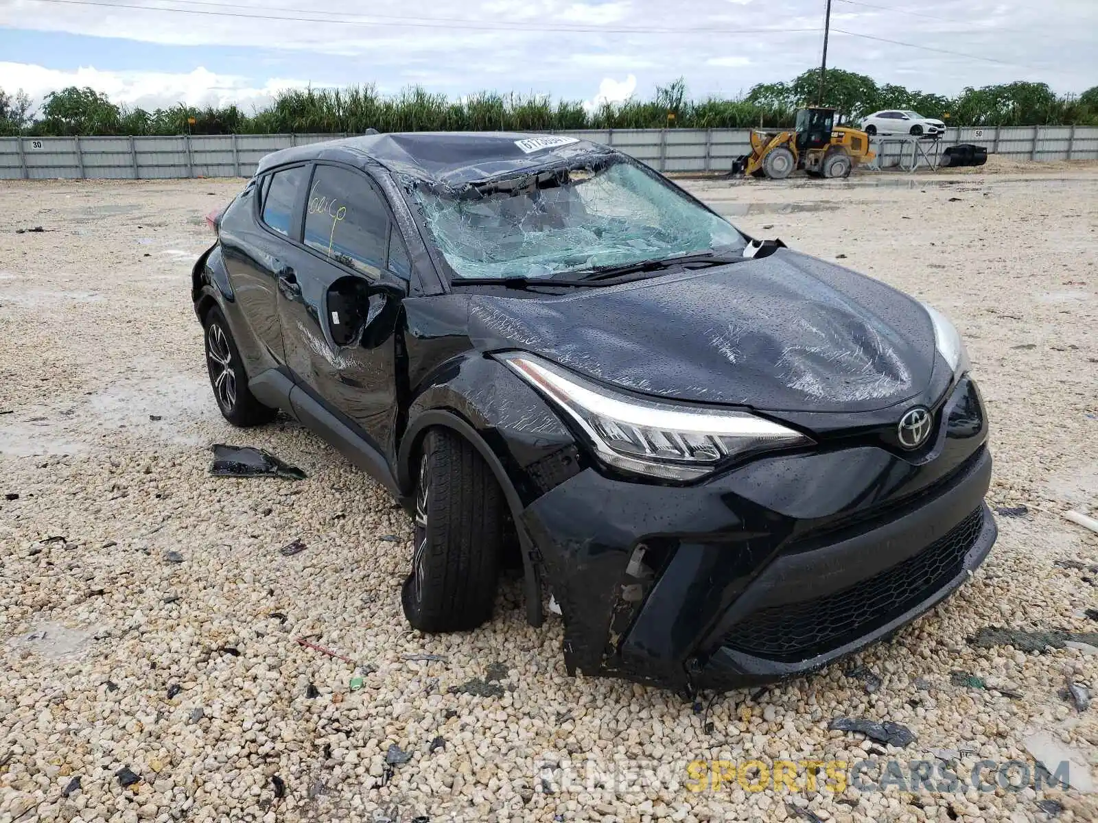 1 Photograph of a damaged car JTNKHMBX3M1099220 TOYOTA C-HR 2021