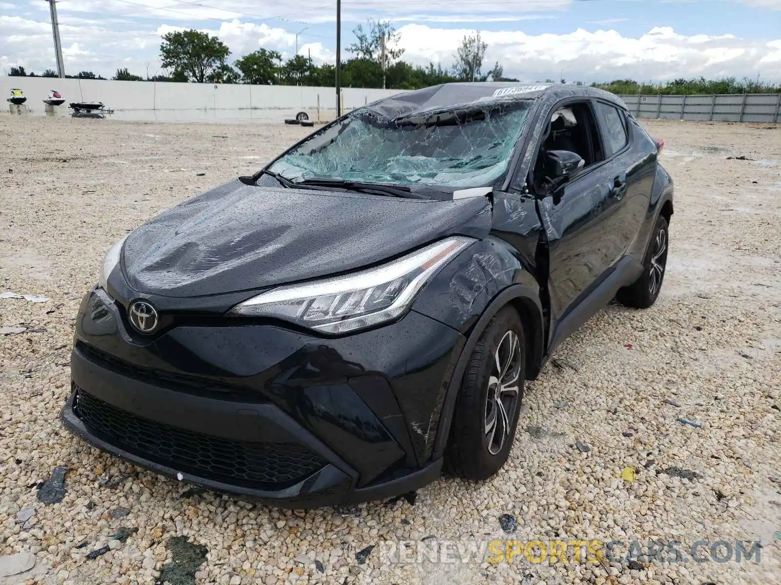 2 Photograph of a damaged car JTNKHMBX3M1099220 TOYOTA C-HR 2021