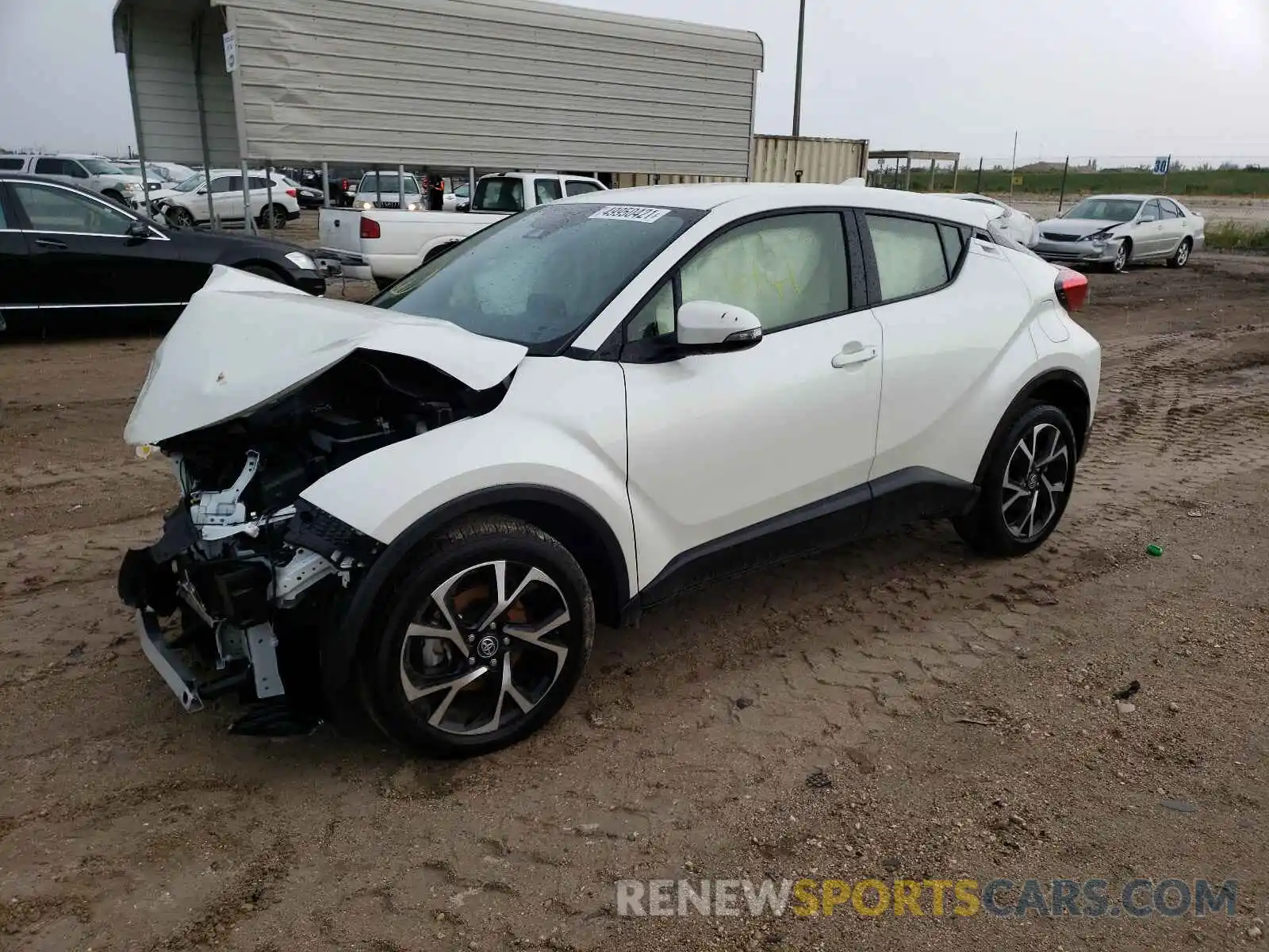 2 Photograph of a damaged car JTNKHMBX3M1103895 TOYOTA C-HR 2021