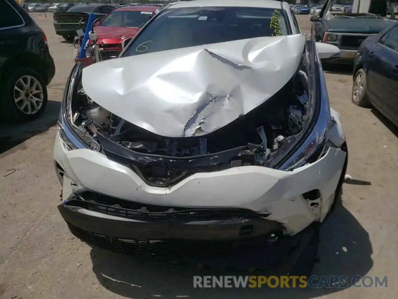 9 Photograph of a damaged car JTNKHMBX3M1107560 TOYOTA C-HR 2021