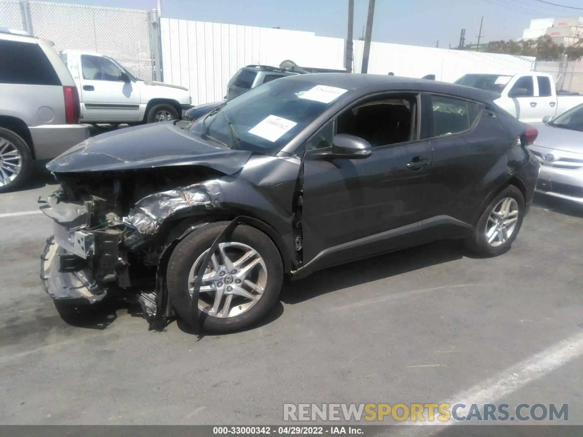 2 Photograph of a damaged car JTNKHMBX3M1109583 TOYOTA C-HR 2021