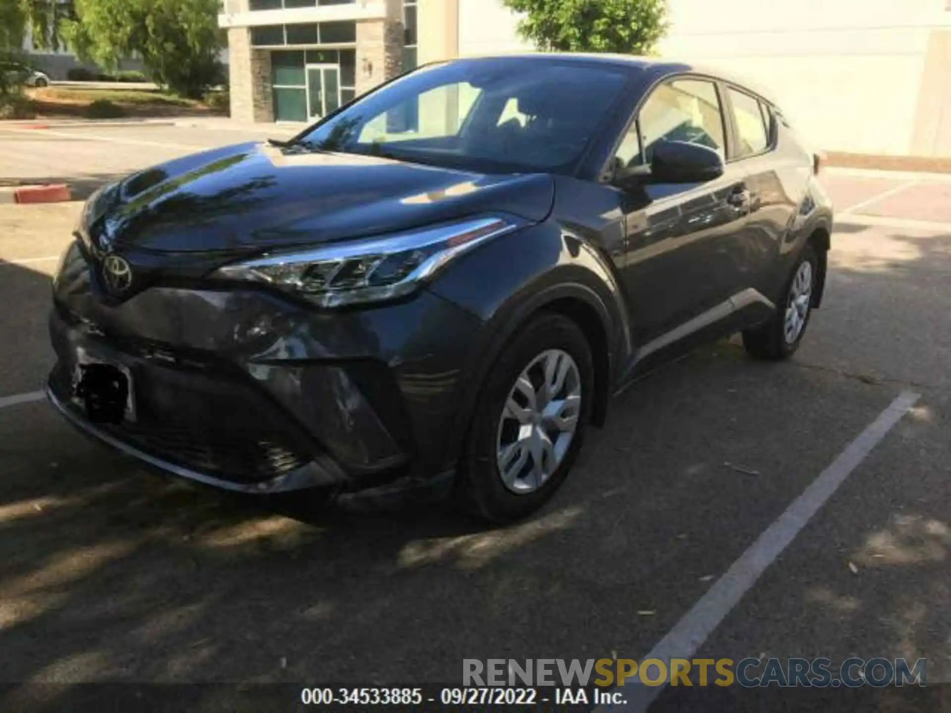 3 Photograph of a damaged car JTNKHMBX3M1110930 TOYOTA C-HR 2021