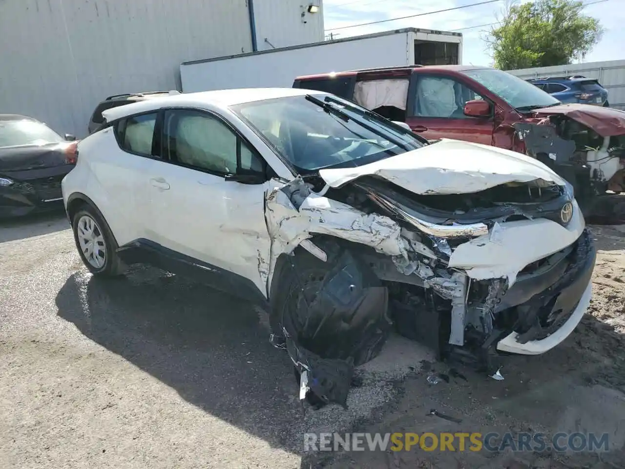 4 Photograph of a damaged car JTNKHMBX3M1119658 TOYOTA C-HR 2021