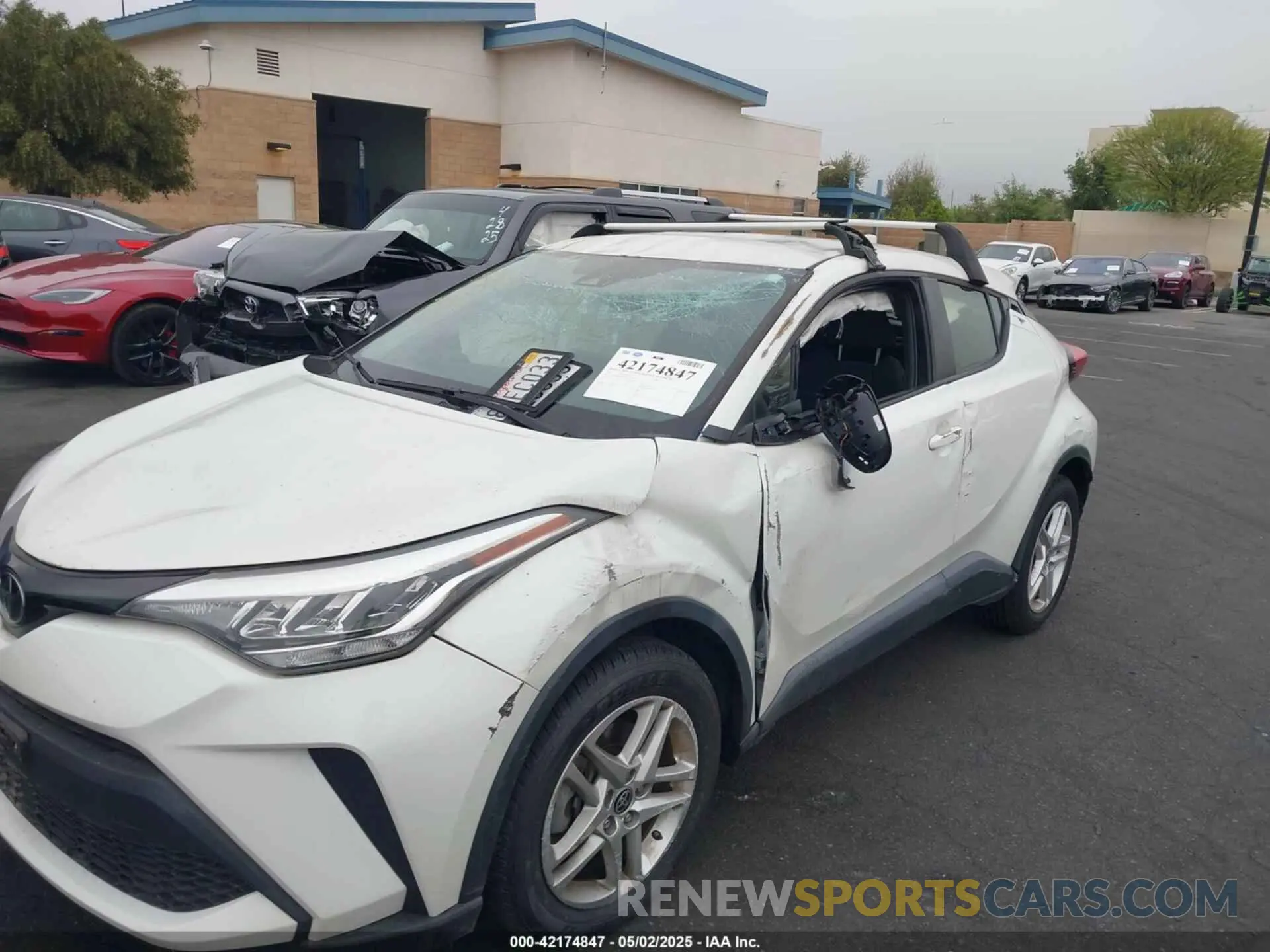 6 Photograph of a damaged car JTNKHMBX3M1125332 TOYOTA C-HR 2021
