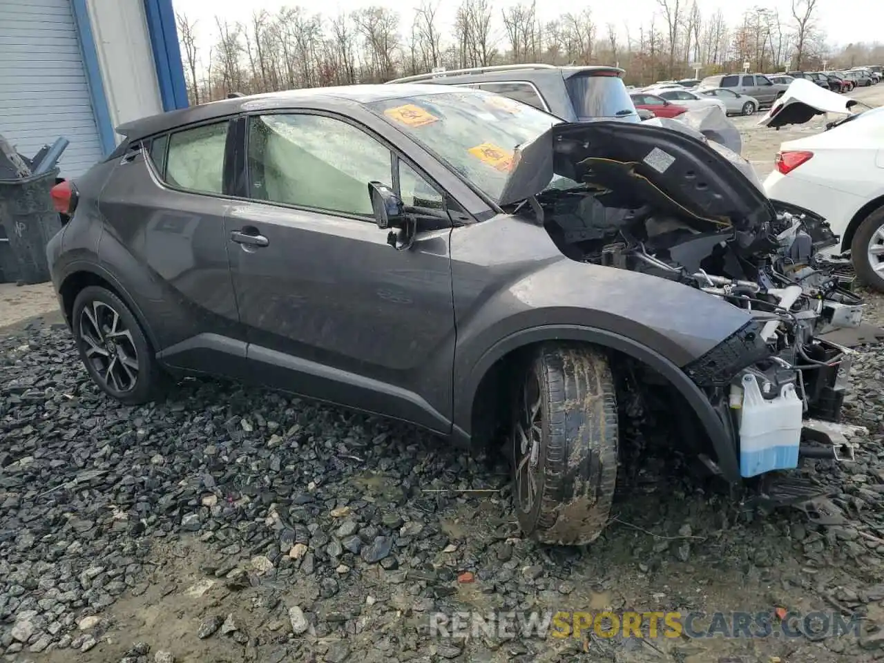 4 Photograph of a damaged car JTNKHMBX3M1125413 TOYOTA C-HR 2021