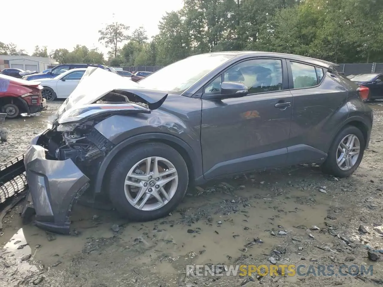 1 Photograph of a damaged car JTNKHMBX3M1125525 TOYOTA C-HR 2021