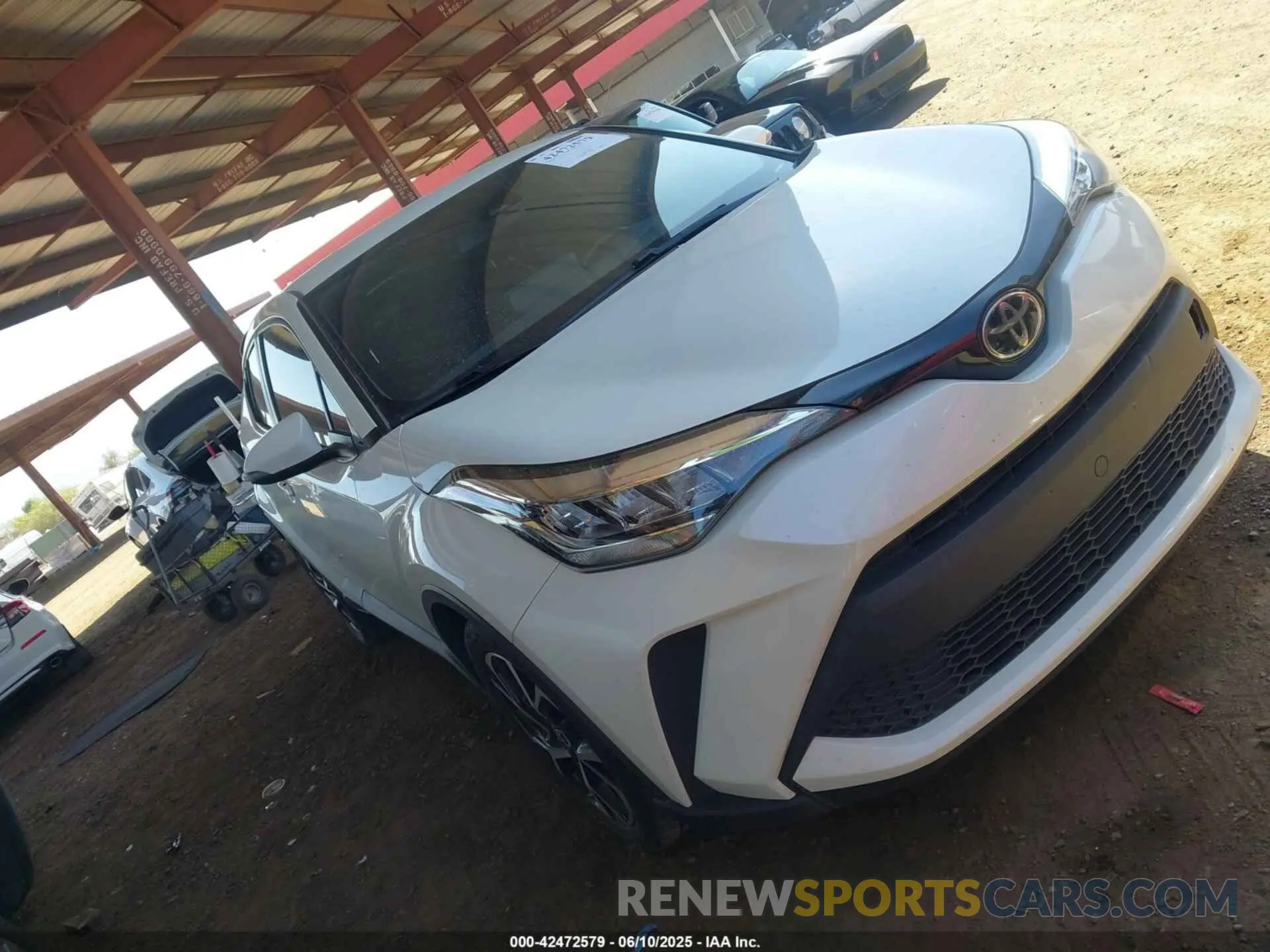 1 Photograph of a damaged car JTNKHMBX3M1125816 TOYOTA C-HR 2021