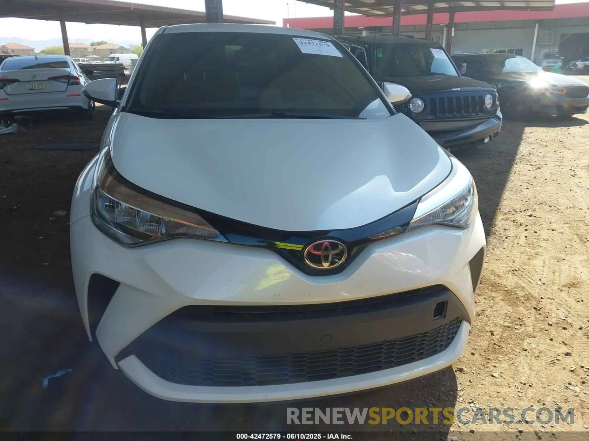 12 Photograph of a damaged car JTNKHMBX3M1125816 TOYOTA C-HR 2021
