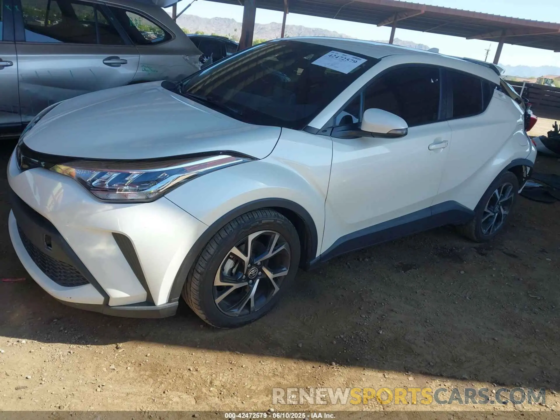 2 Photograph of a damaged car JTNKHMBX3M1125816 TOYOTA C-HR 2021