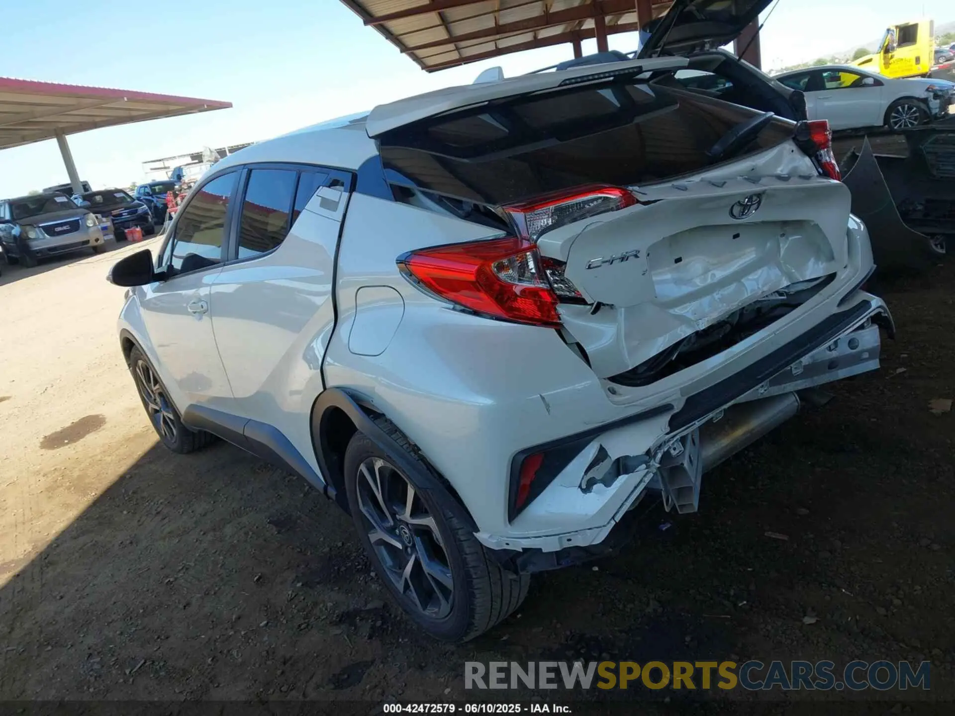 3 Photograph of a damaged car JTNKHMBX3M1125816 TOYOTA C-HR 2021