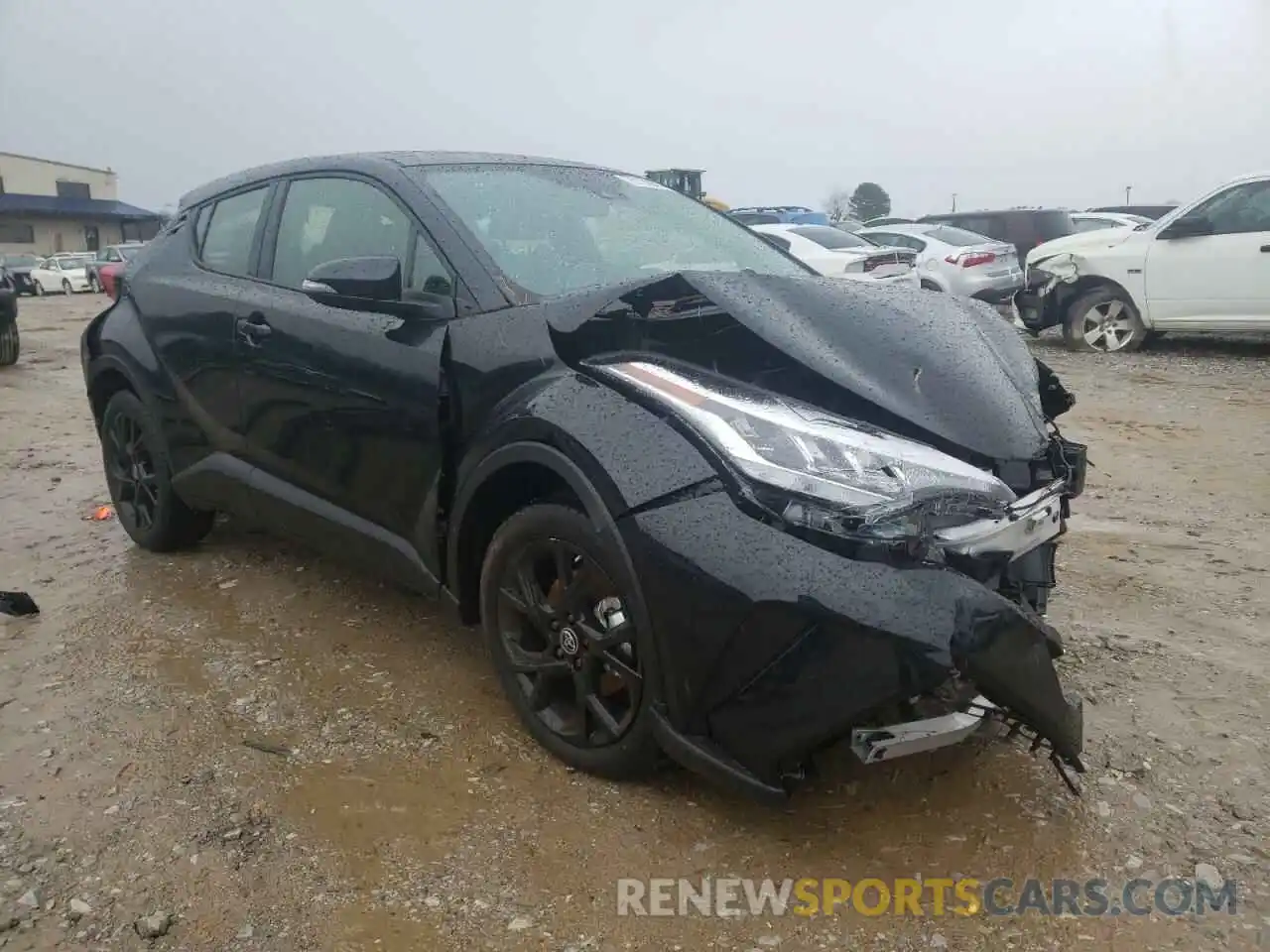 1 Photograph of a damaged car JTNKHMBX3M1128666 TOYOTA C-HR 2021