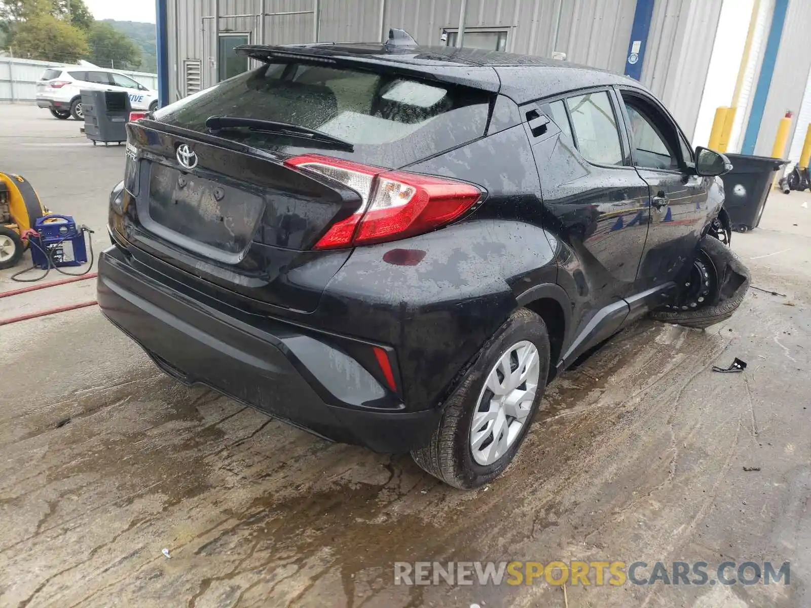 4 Photograph of a damaged car JTNKHMBX4M1099243 TOYOTA C-HR 2021