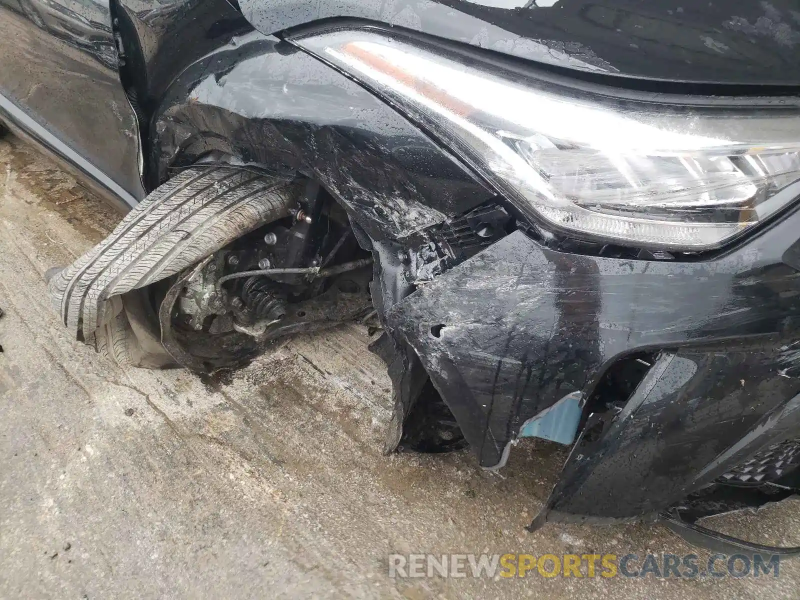 9 Photograph of a damaged car JTNKHMBX4M1099243 TOYOTA C-HR 2021