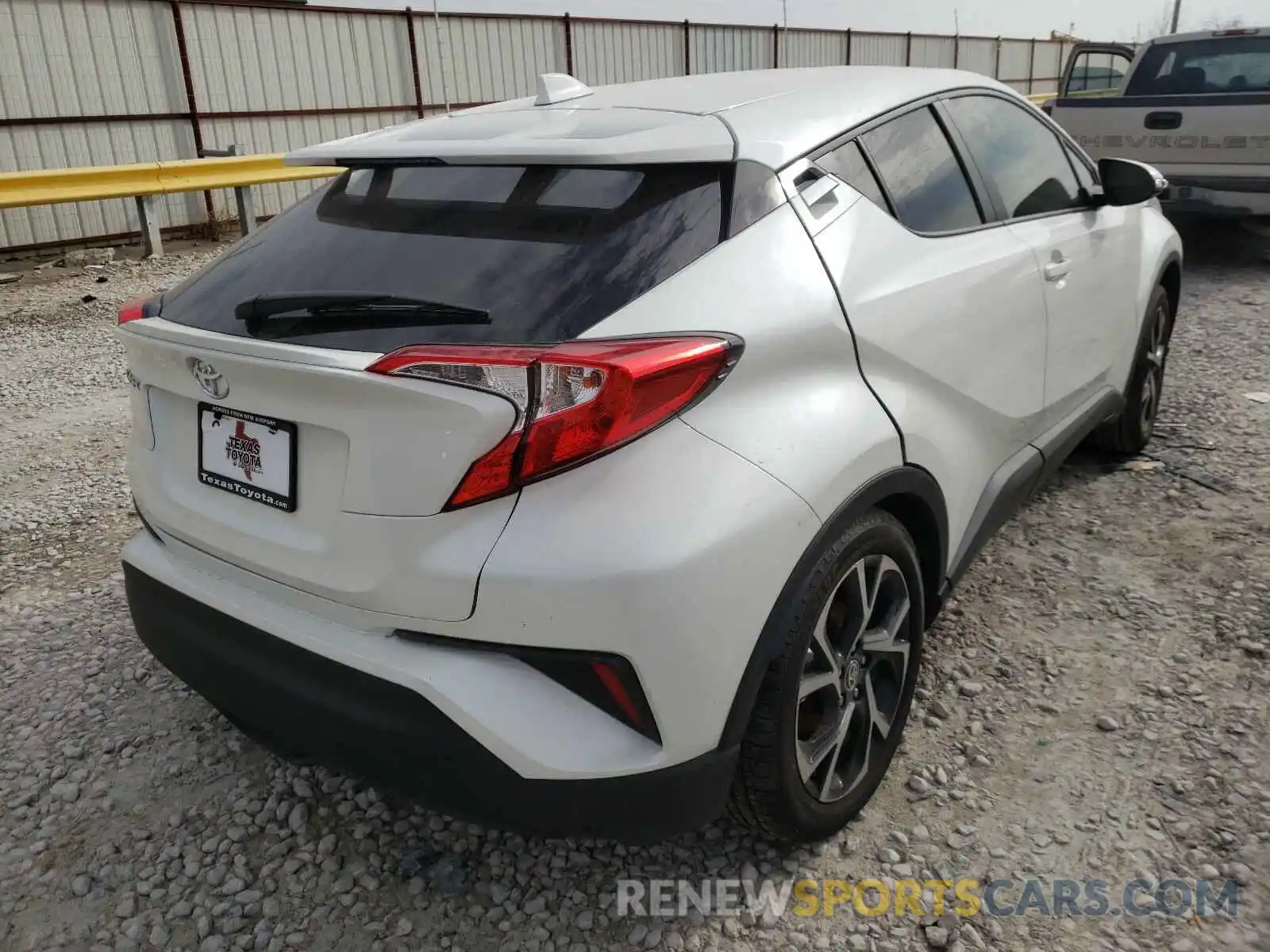 4 Photograph of a damaged car JTNKHMBX4M1100424 TOYOTA C-HR 2021