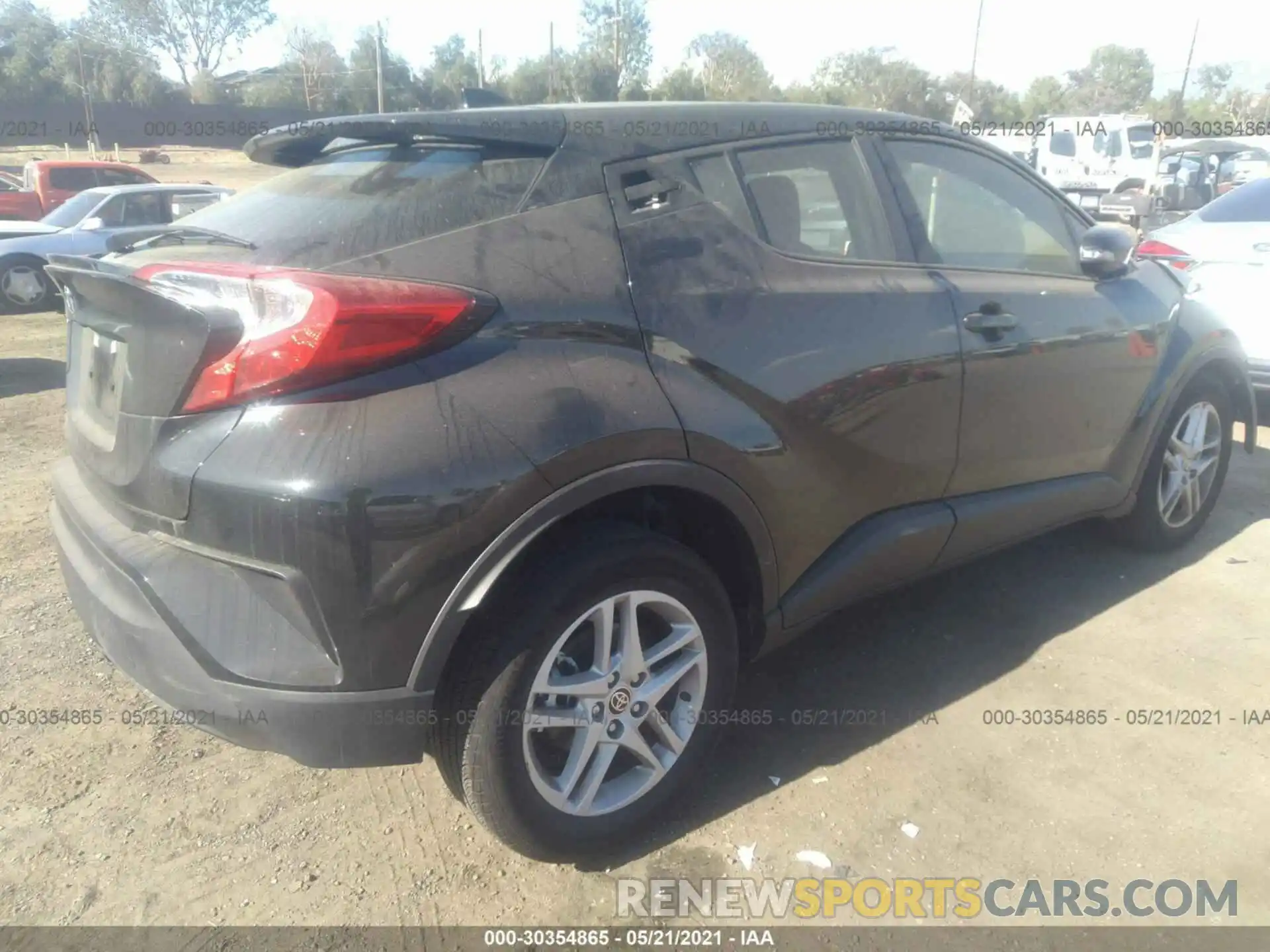 4 Photograph of a damaged car JTNKHMBX4M1104411 TOYOTA C-HR 2021