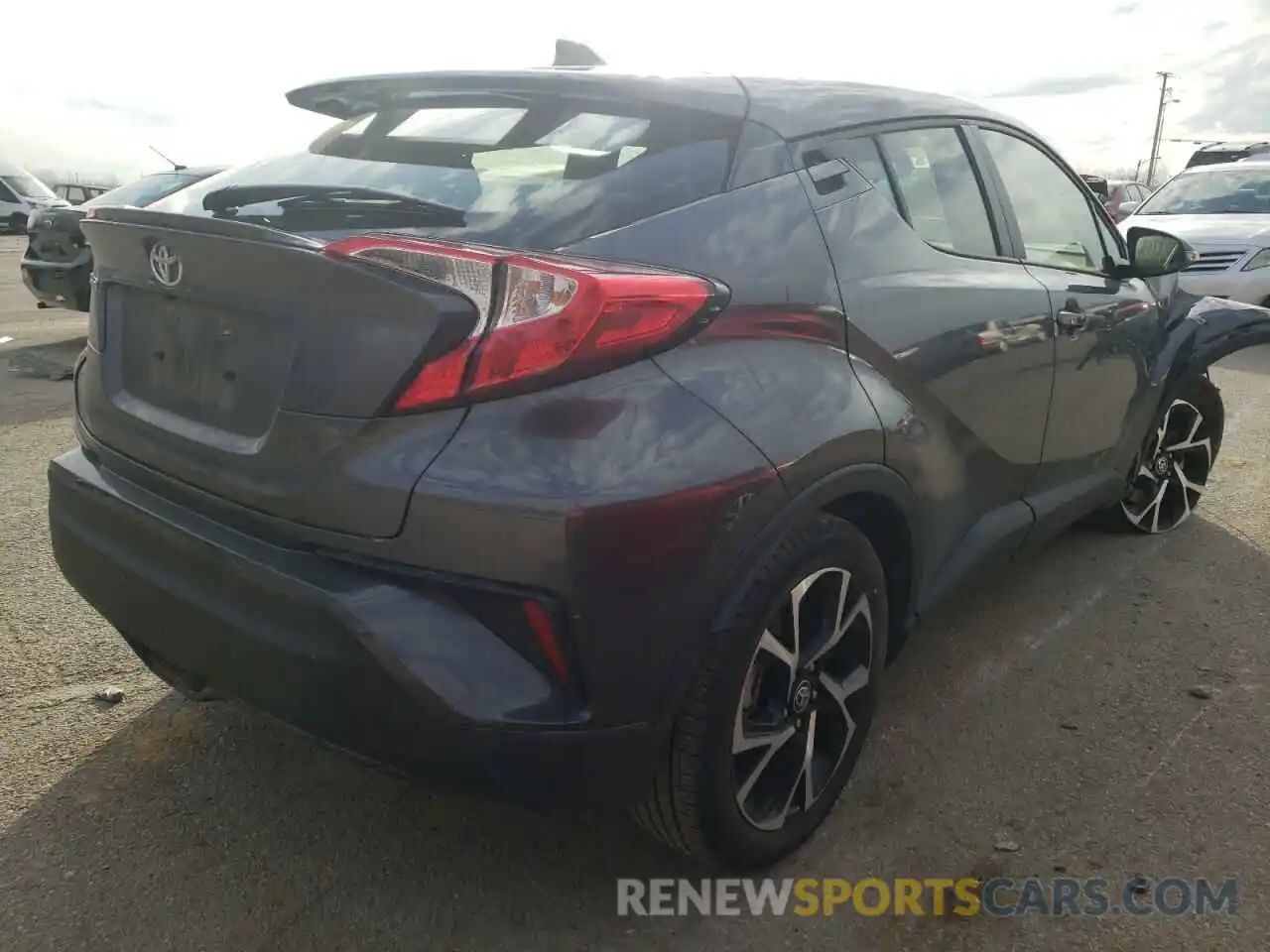 4 Photograph of a damaged car JTNKHMBX4M1105235 TOYOTA C-HR 2021